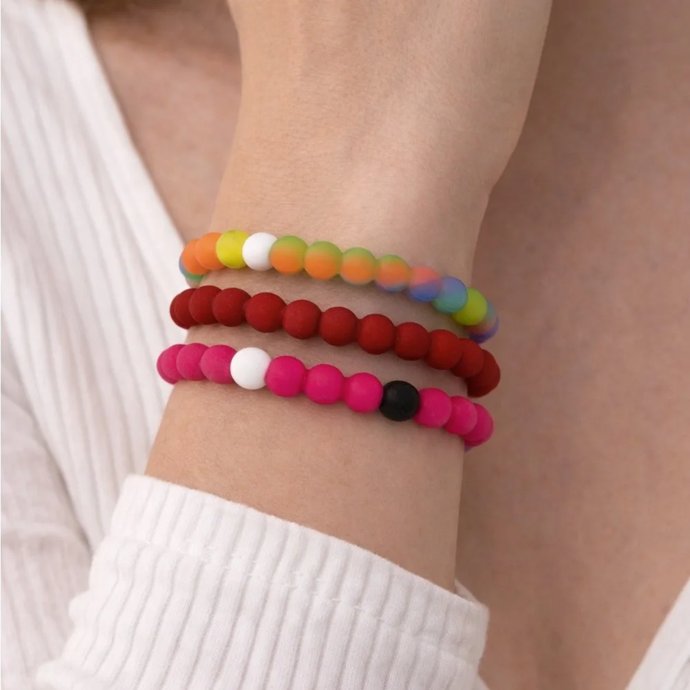 Colorful Beaded Bracelets Set